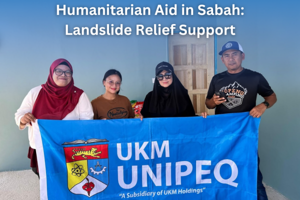 Humanitarian Aid in Sabah Landslide Relief Support.