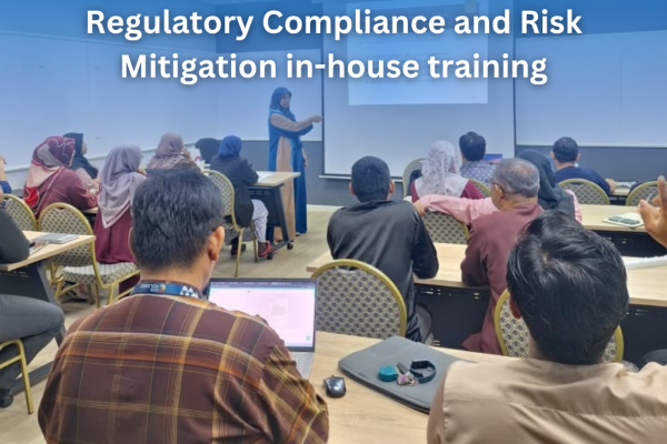 Regulatory Compliance and Risk Mitigation in-house training